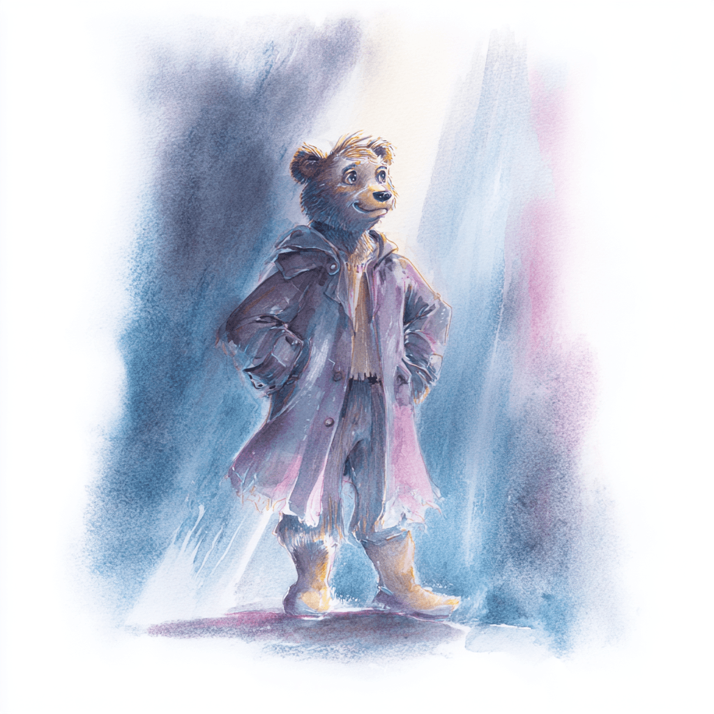 Ethereal example — Ethereal Bear in Watercolor (4/6)