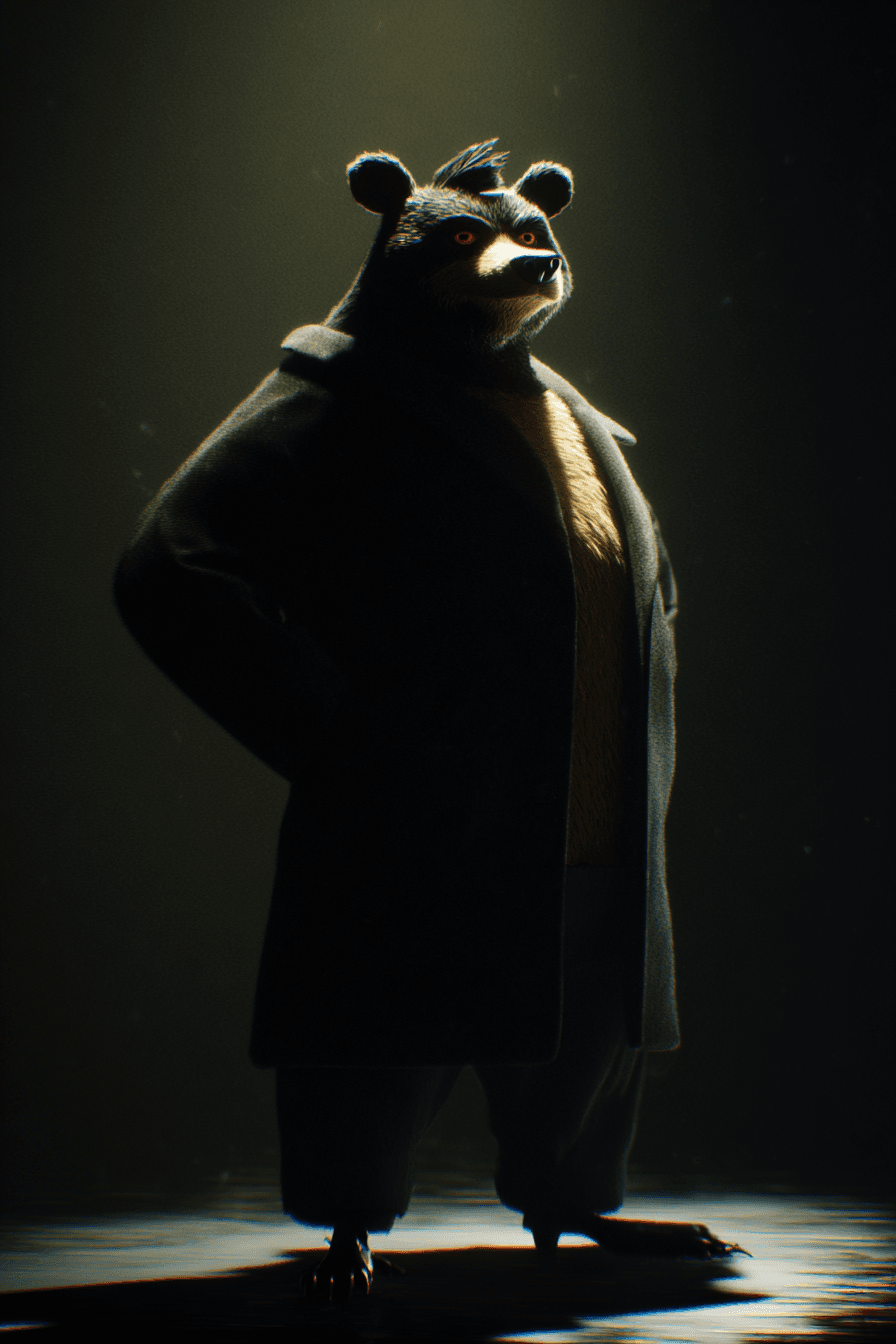 Mysterious example — Mysterious Bear in Film Noir (1/4)