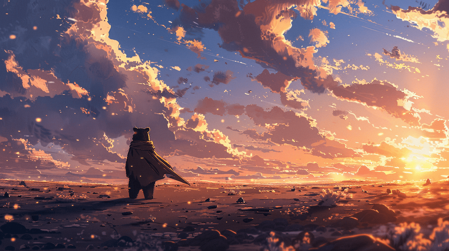 Anime example — The Sand Remembers in Anime Style (1/4)