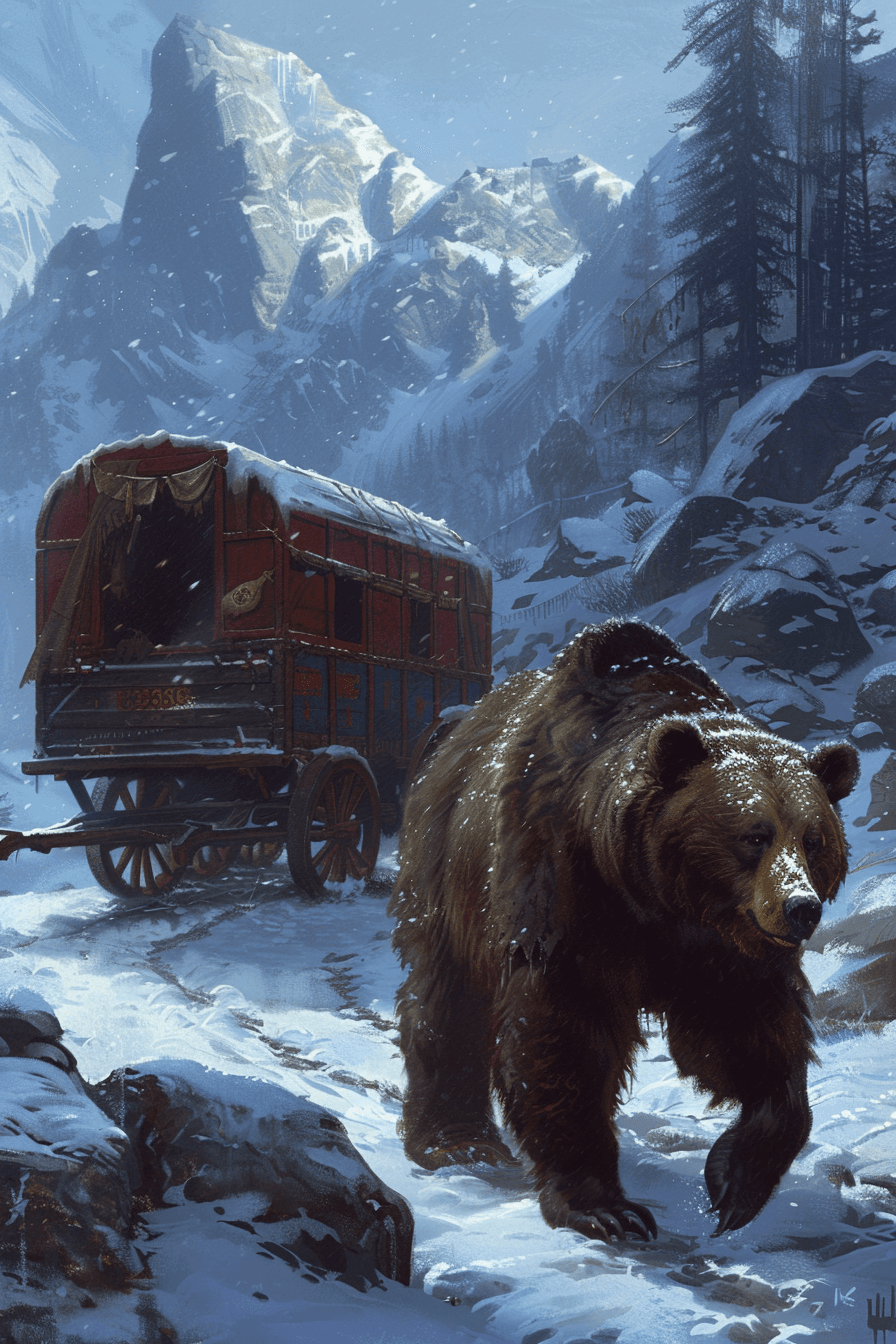 Desert example — The Sand Remembers in Dark Academia (3/4)