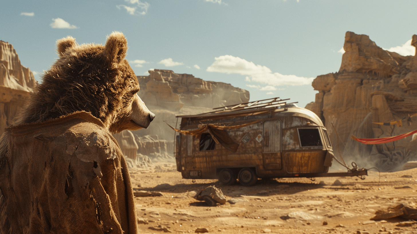 Over The Shoulder example — The Sand Remembers in Over-the-Shoulder Shot (1/3)