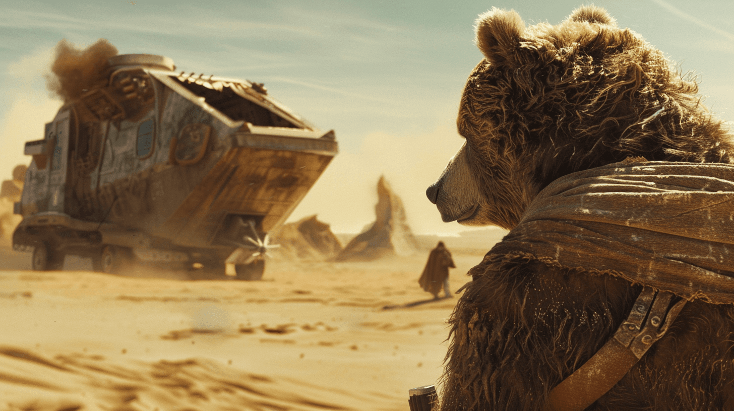 Over The Shoulder example — The Sand Remembers in Over-the-Shoulder Shot (2/3)