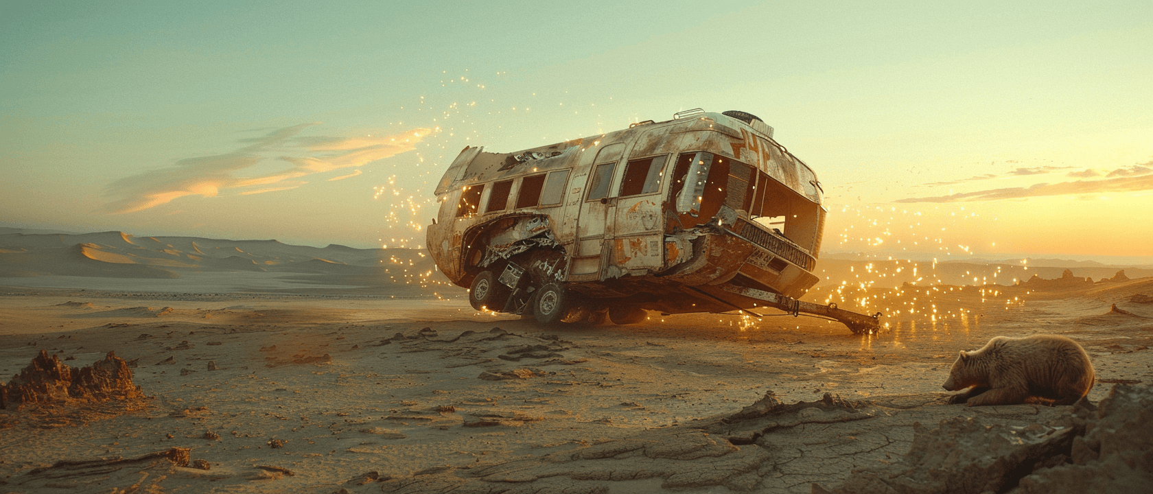 Photorealism example — The Sand Remembers in Photorealism (3/4)