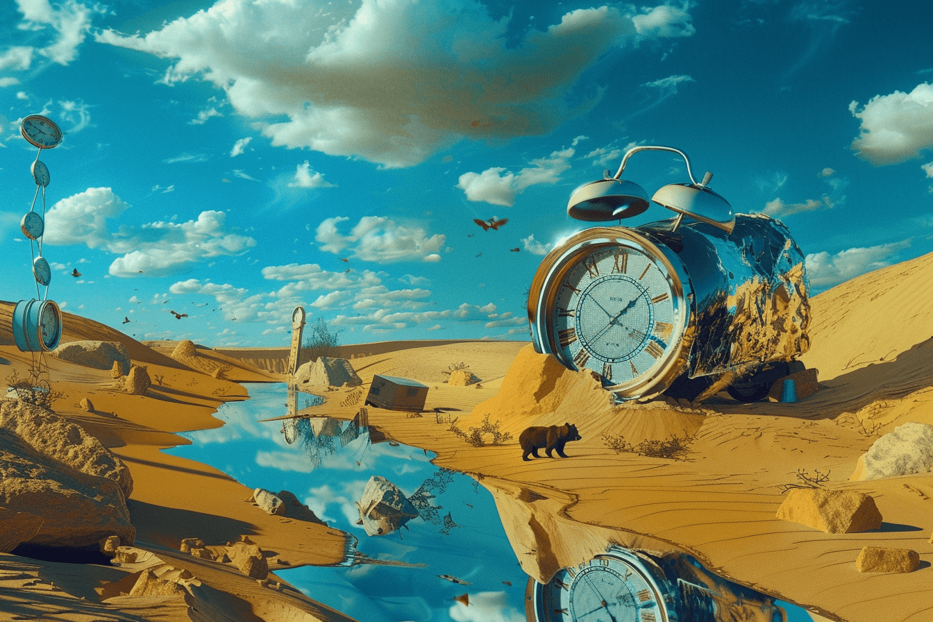 Surreal example — The Sand Remembers in Surreal Style (1/3)